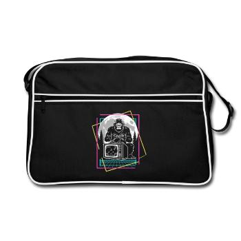 Bigfoot Gaming - Retro Bag - black/white - Front