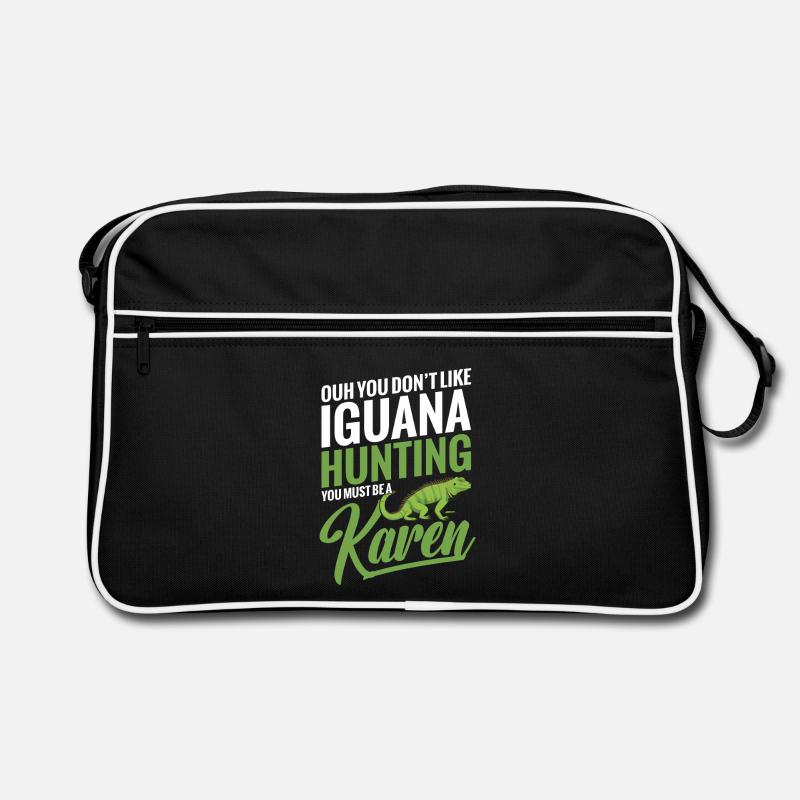 Leguan-Jagdausrüstung Reptilienjäger-Echse Retro Tasche