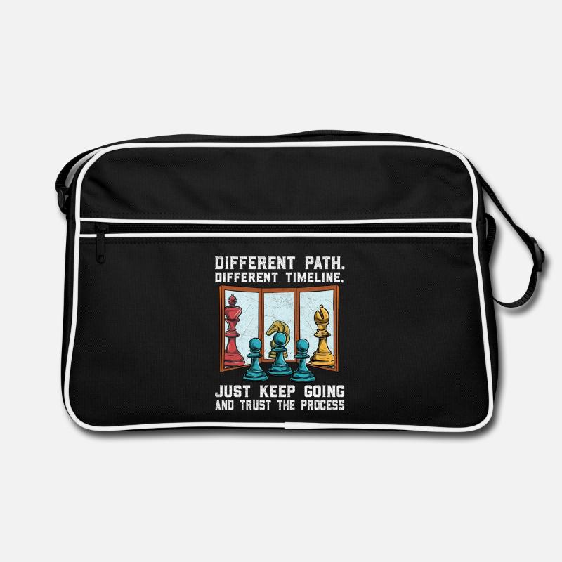 Chess path: Different way, confidence in the procedure Retro Bag