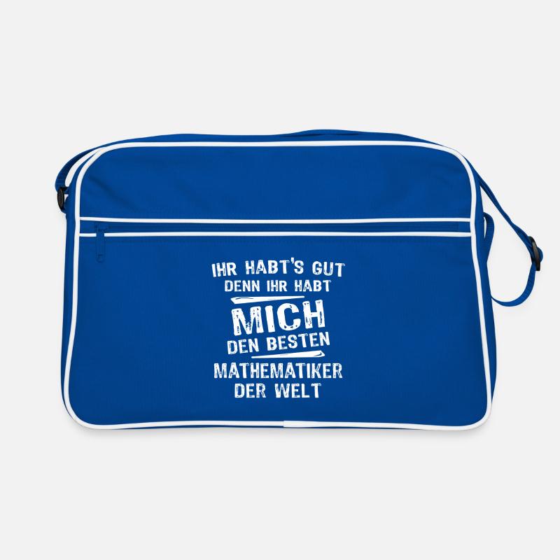 Mathematiker Retro Tasche