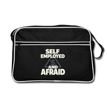 Indépendant indépendant Steuerhumor 1099 Life - Sac Retro - noir/blanc - Devant