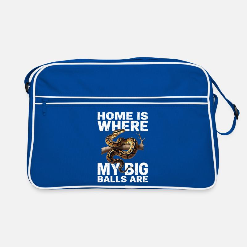 Python roi Serpents Amateurs de terrarium Python Sac Retro