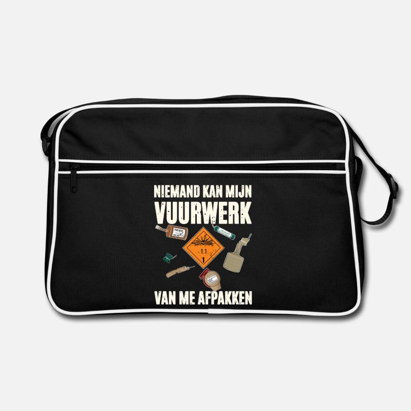 Mijn Vuurwerk Retro Tasche
