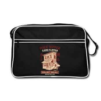 Booster de cartes Pack Ripper Flipper Collect Em All - Sac Retro - noir/blanc - Devant