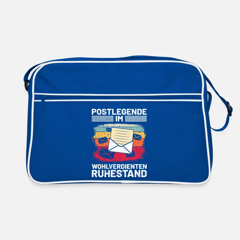 Briefträger POSTLEGENDE IM WOHLVERDIENTEN Retro Tasche
