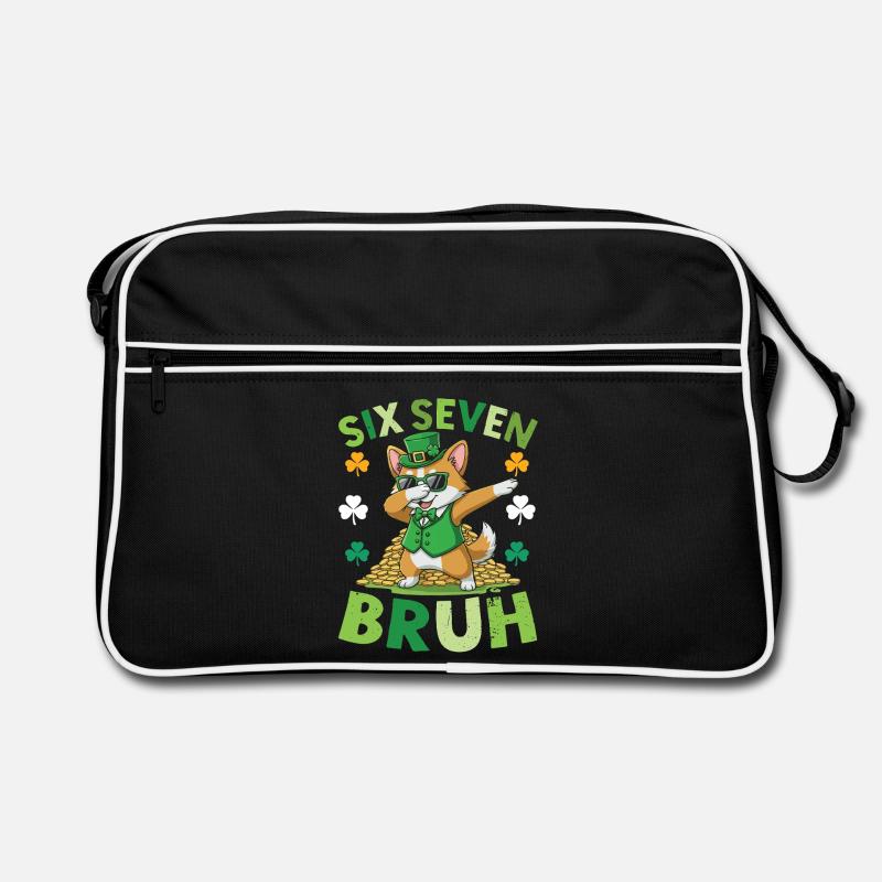 chat Saint-Patrick Sac Retro