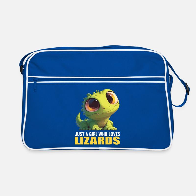Eidechsen Eidechse Retro Tasche