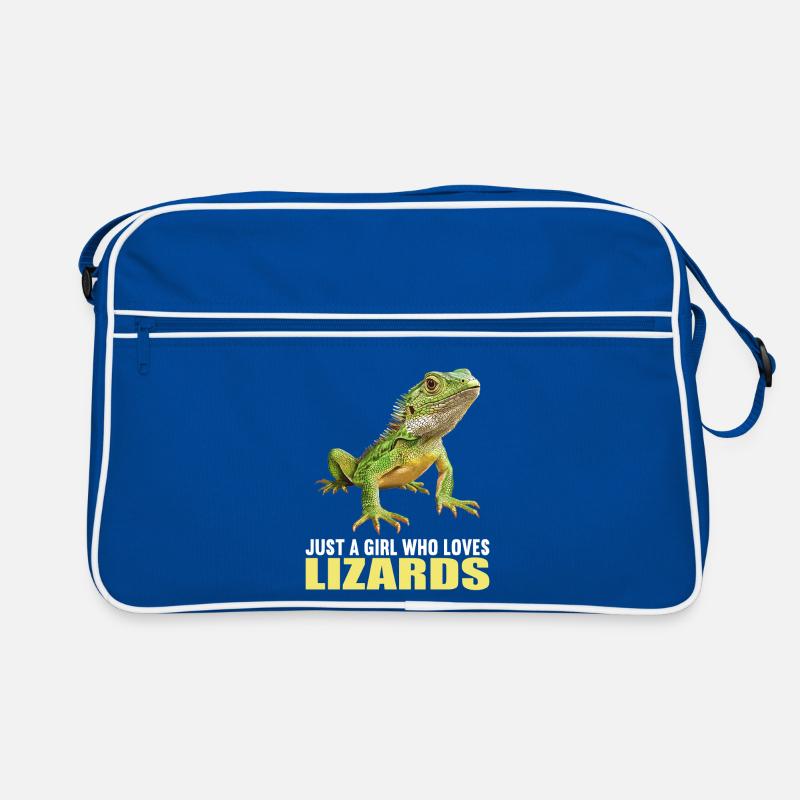 Eidechsen Eidechse Retro Tasche