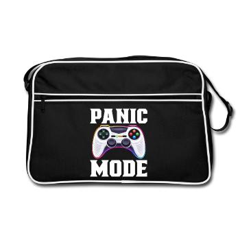 Gaming Gamer Video Games Controllers Gaming Gamers - Retro Bag - black/white - Front