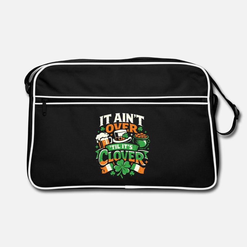 It ain't over til it's clover | St Patrick's Day Retro Bag