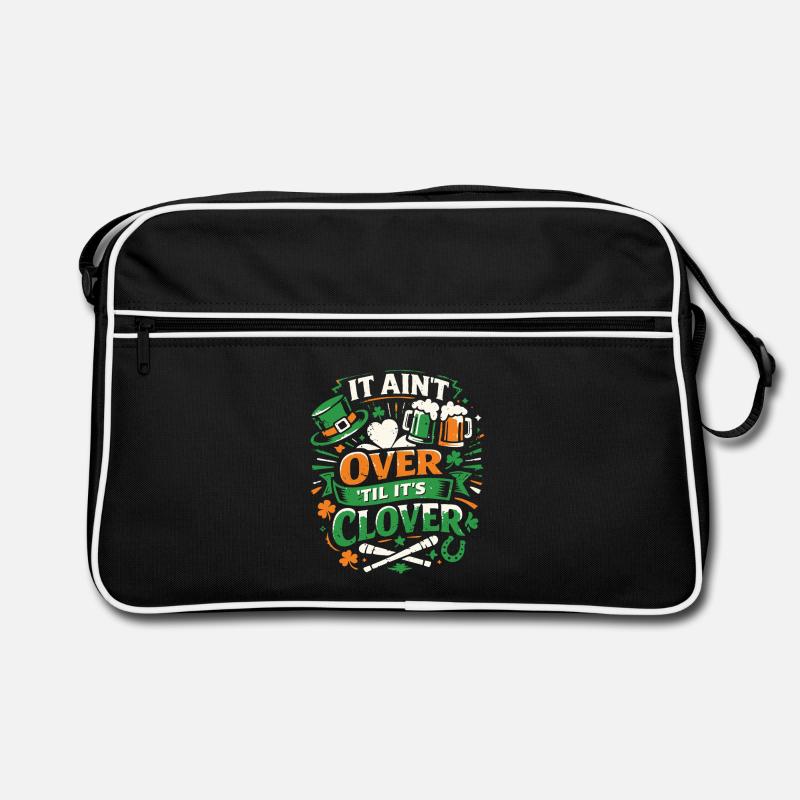It ain't over til it's clover | St Patrick's Day Retro Bag
