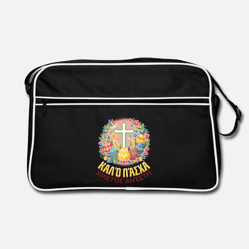 Orthodox Easter Pascha Greek Easter Retro Bag