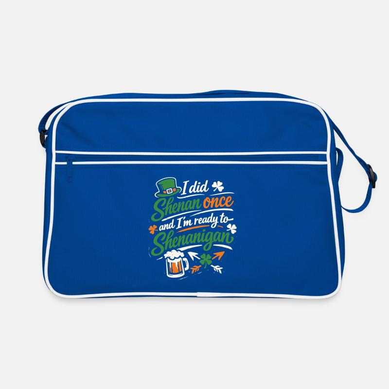 Ready vor Shenanigans | St. Patrick's Day Retro Tasche