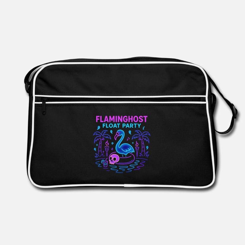 Flaminghost Float Party Halloween Pool Retro Tasche