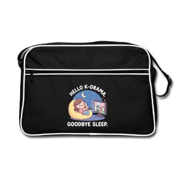 Drame coréen K-Drama Lover Kdrama - Sac Retro - noir/blanc - Devant