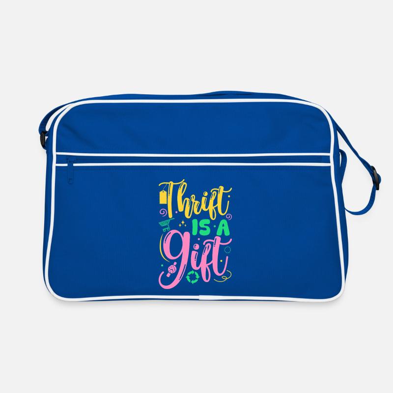 Thrift Shopper Thrift Is A Gift Thrift Store Retro Bag