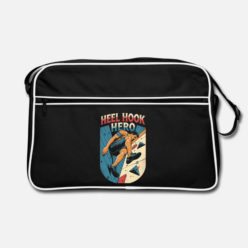 Indoor Klettern Indoorklettern Heel Hook Hero Retro Tasche