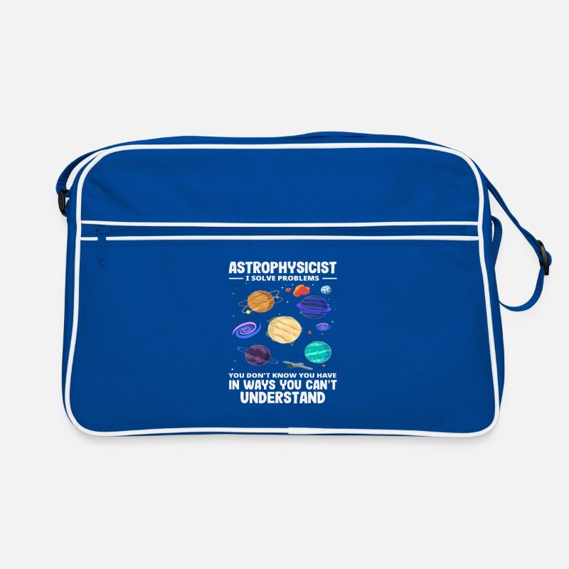 Astrophysicien Problem Solvant Problèmes Drôle de Diction Sac Retro