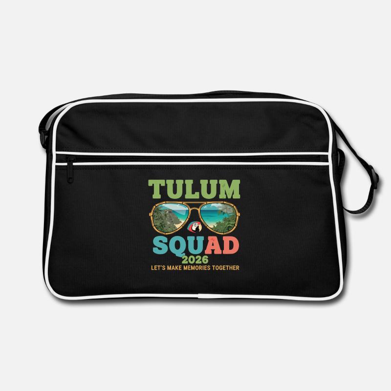 Tulum Squad 2026 Vacation Retro Bag