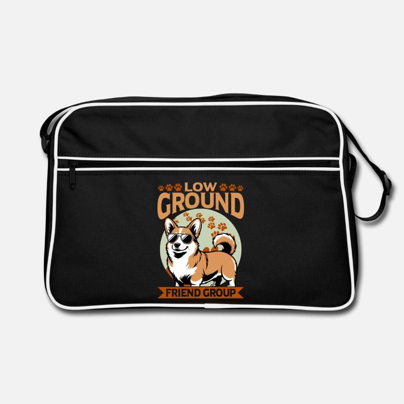 Corgi de race de chien drôle Sac Retro