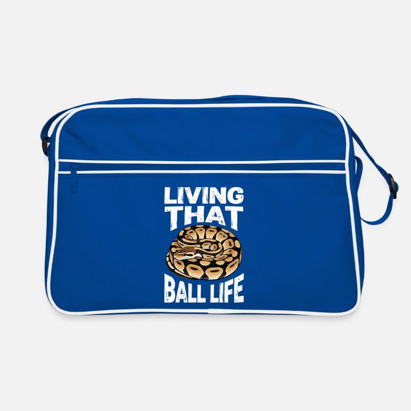 Python roi Serpents Amateurs de terrarium Python Sac Retro