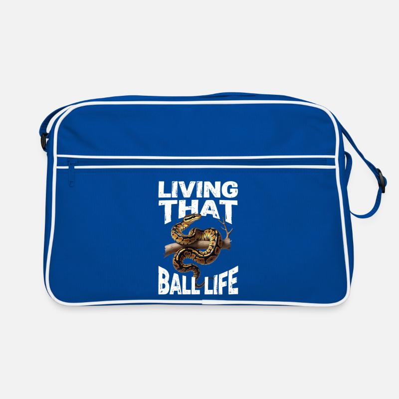 Python roi Serpents Amateurs de terrarium Python Sac Retro