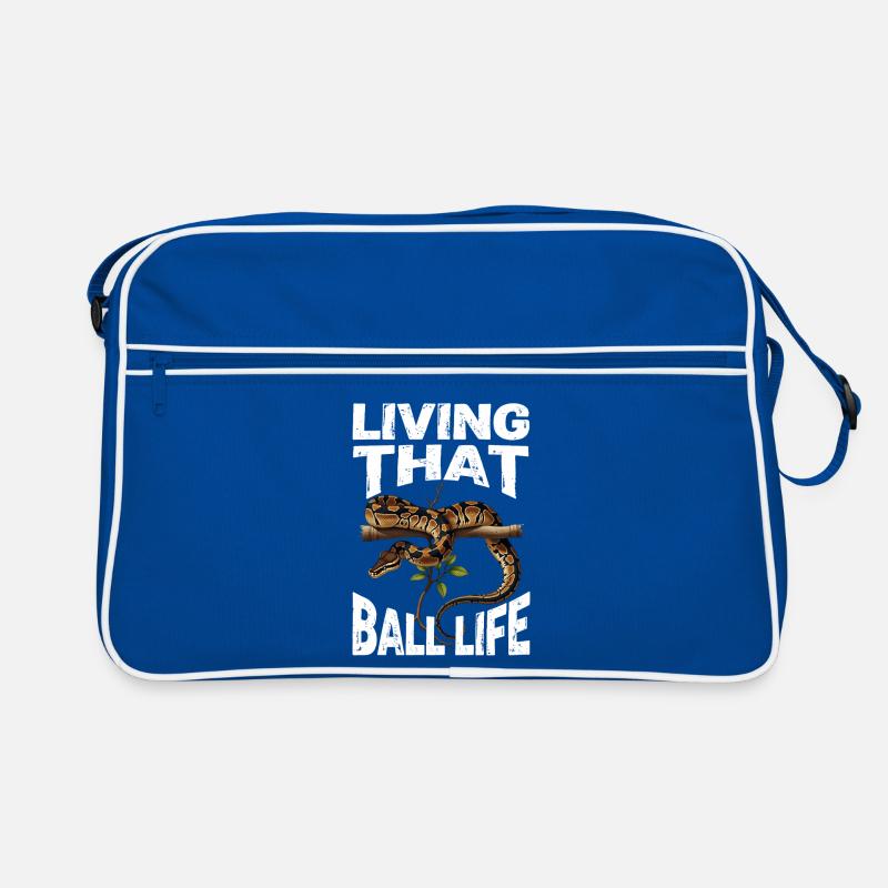 Python roi Serpents Amateurs de terrarium Python Sac Retro