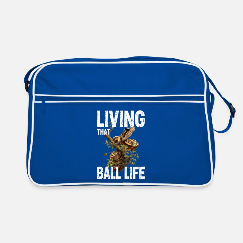 Python roi Serpents Amateurs de terrarium Python Sac Retro