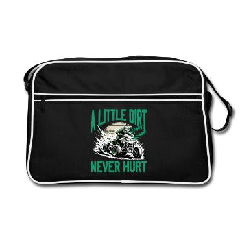 Quad ATV Garçons Hommes Quad Wheeler - Sac Retro - noir/blanc - Devant