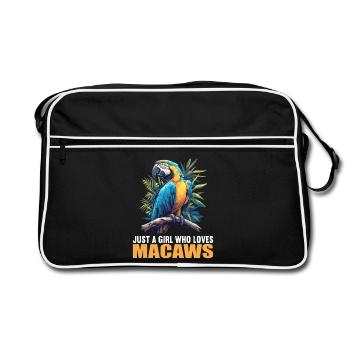 L’ère de l’ara - Sac Retro - noir/blanc - Devant