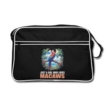 L’ère de l’ara - Sac Retro - noir/blanc - Devant