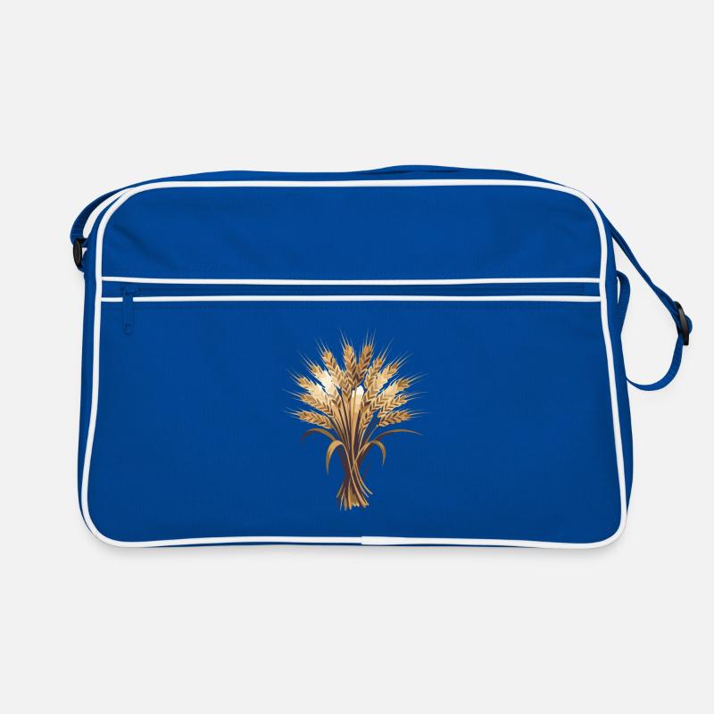 Motif d’automne de l’automne des épis de blé de la grappe de blé pour Sac Retro