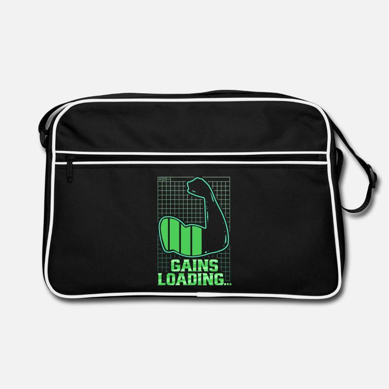 Biceps Biceps Training Gym Gains Loading Retro Bag