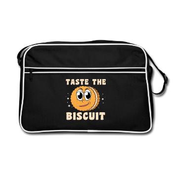 Goûte au biscuit Personnage - Sac Retro - noir/blanc - Devant