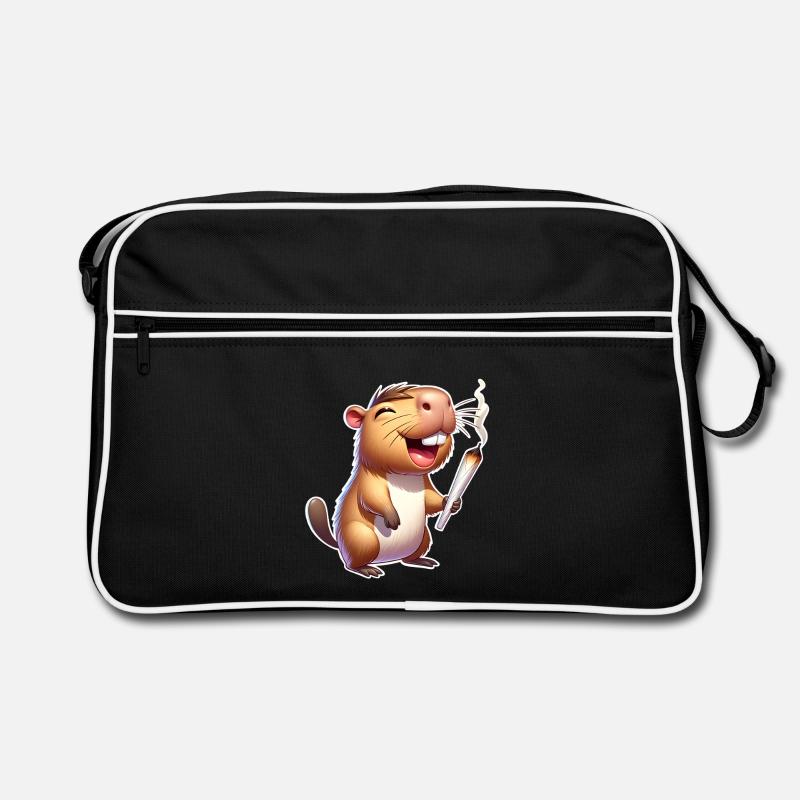 Capybara Joint Weed Retro Bag