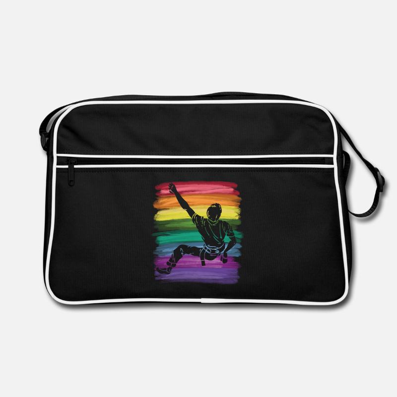 Boulderer Boulder Bouldering Retro Bag