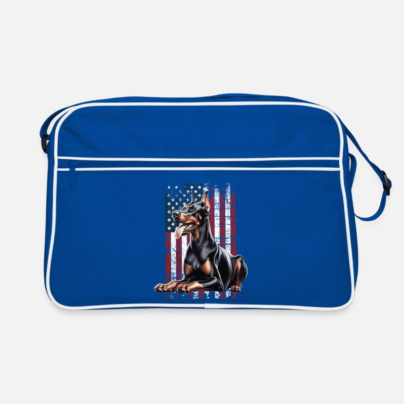 Doberman US Dobermann Retro Tasche