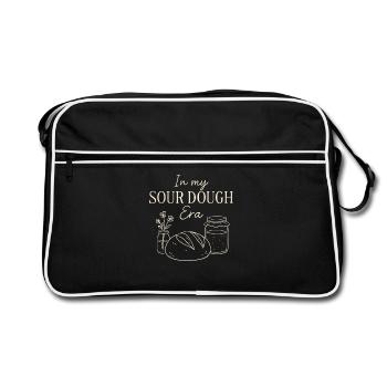 Baking Baker Sourdough In My Sourdough Era - Retro Bag - black/white - Front