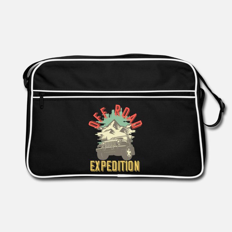 Offroad Expedition Adventure Gift Idea Retro Bag