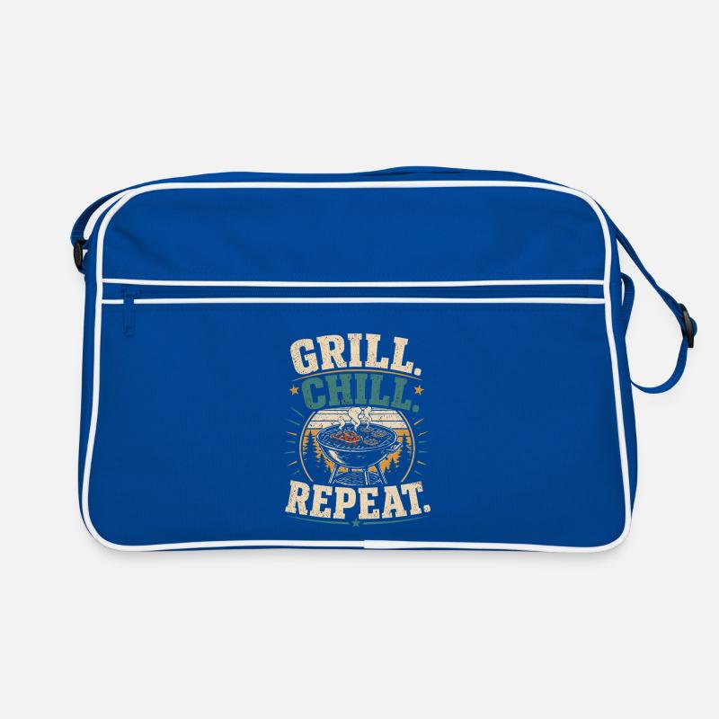 Dad Father Hero Grill Master BBQ Gift Retro Bag