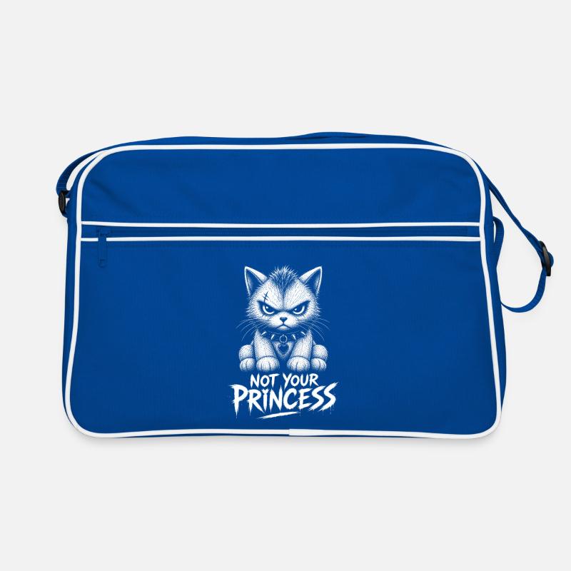 Pas ta princesse – Chat anti-princesse Sac Retro