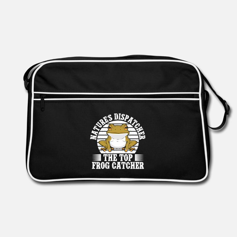 Frog Catcher Dispatcher Frog Retro Tasche