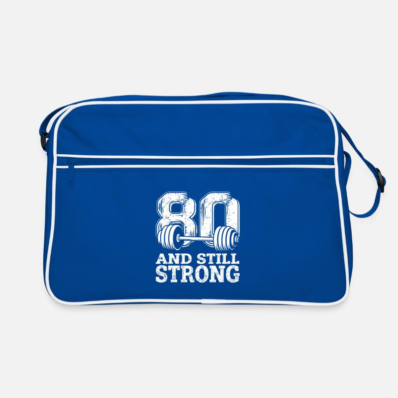 80 and Still Strong Retro Bag