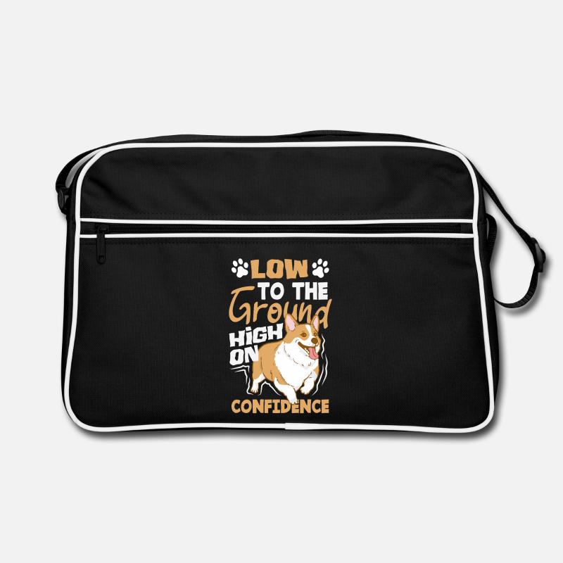 Short Legs, Tall Setting, Corgi Retro Bag