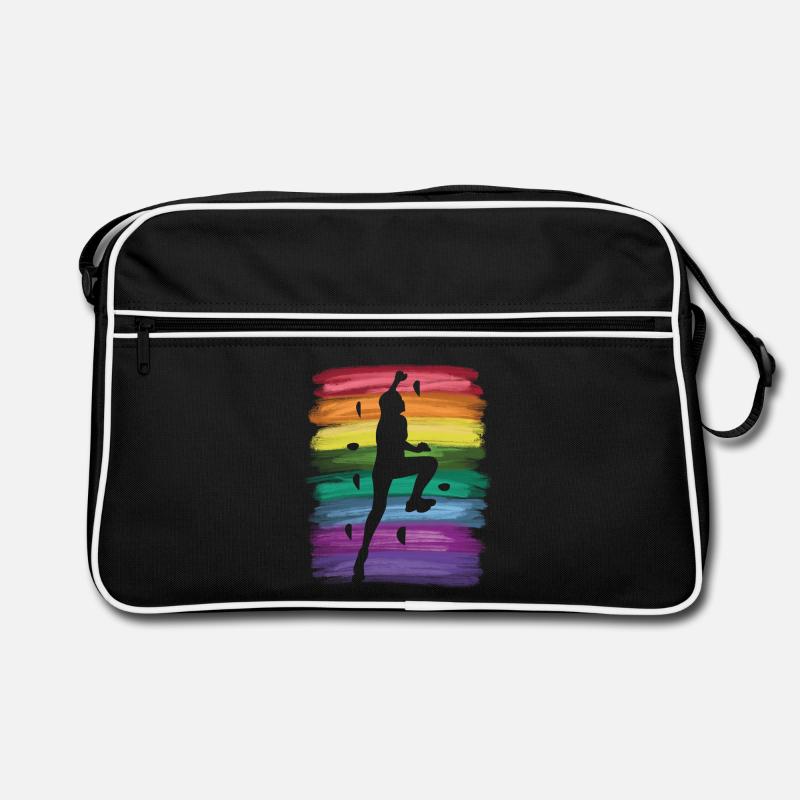 Boulderer Boulder Bouldering Retro Bag