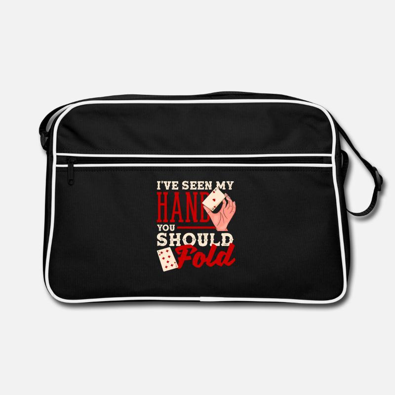 Vous devriez vous adapter au jeu de cartes Texas Holdem Sac Retro