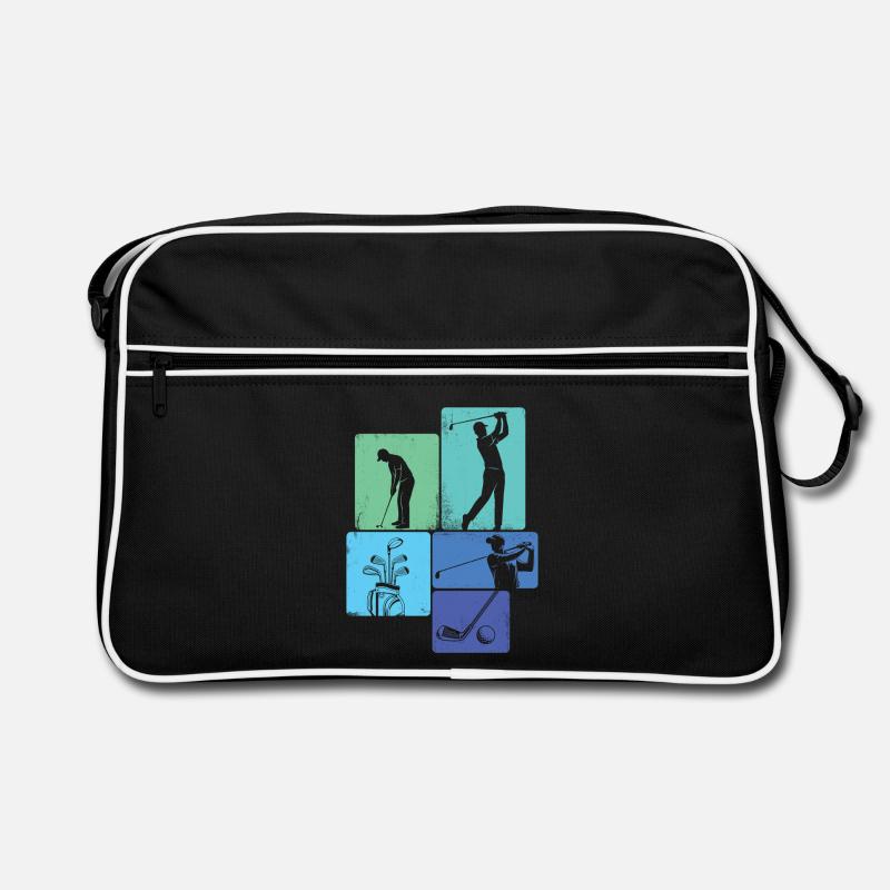 Style Fairway de parcours de golf pittoresque Sac Retro