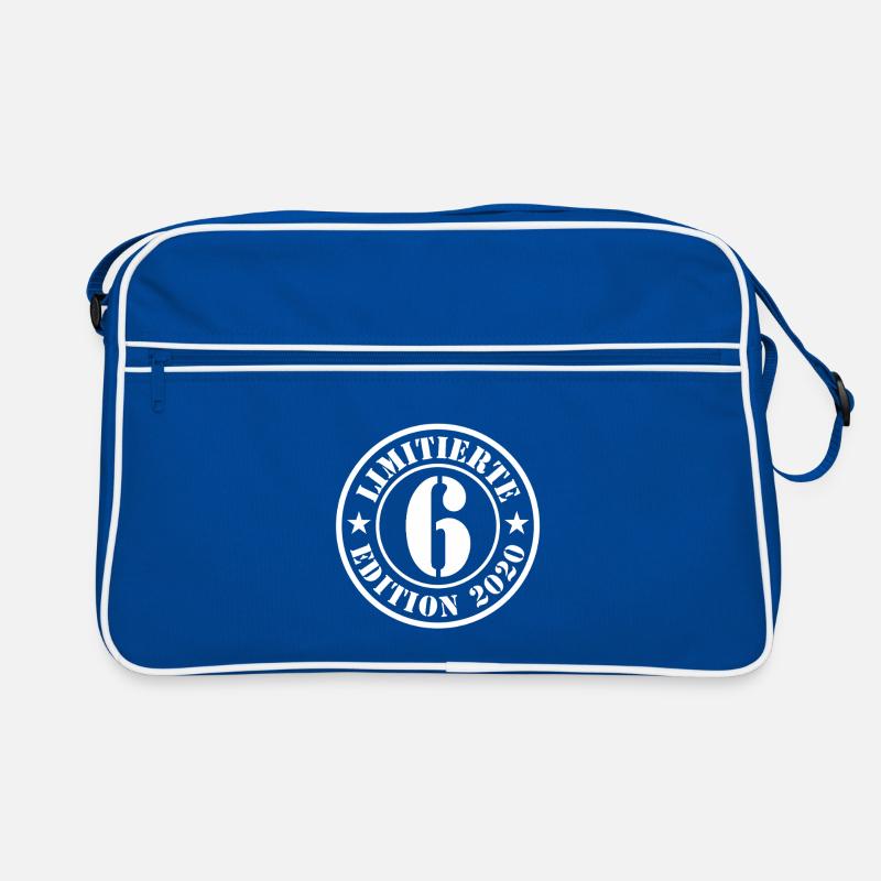 6. Geburtstag Junge Mädchen Retro Tasche