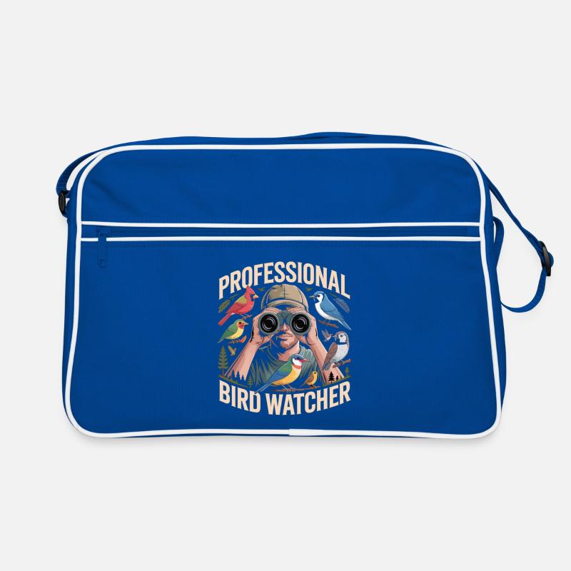 Professioneller Birdwatcher Vogelbeobachter Retro Tasche