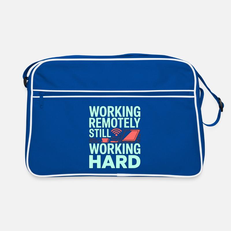 Remote Developer Working Remotely Web Programmer Retro Bag